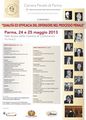 News: 24-25.5.2013 - Parma: qualità ed efficacia del difensore nel processo penale continua...